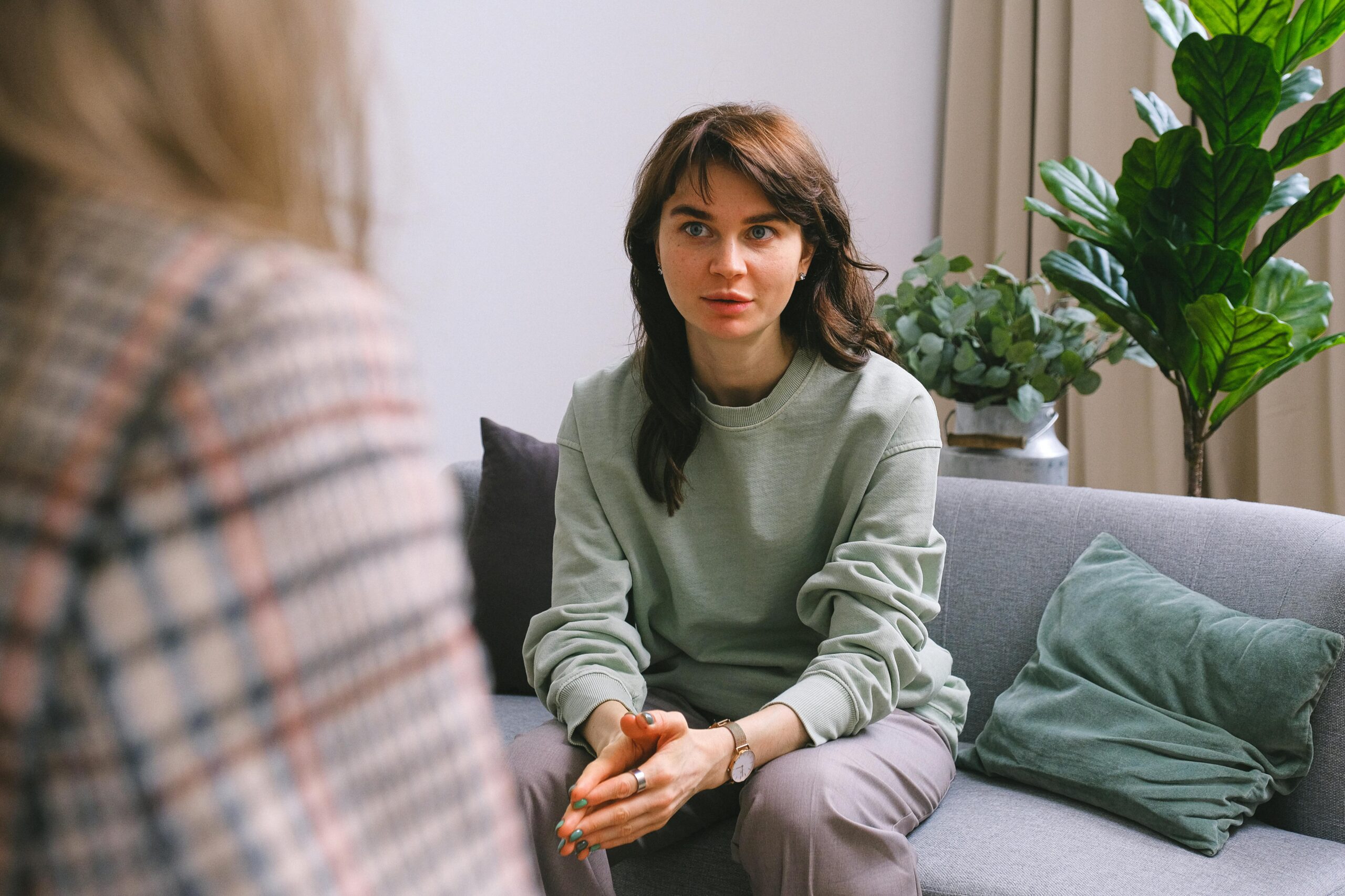 Female therapist